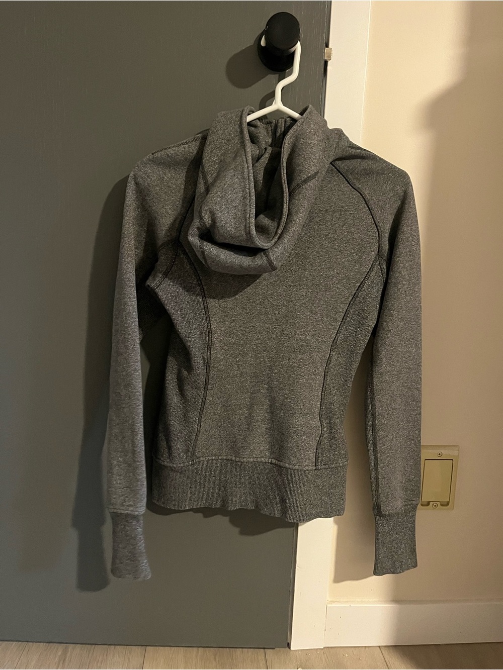Gray Lululemon Zip-Up Hoodie - Picture 2 of 2